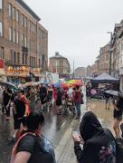 Leeds Pride 2025 Bridge market stalls