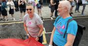Leeds Pride 2025 Main flag Jane Ian 02