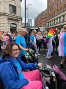 Leeds Pride 2025 Parade Camilla Avril Helen