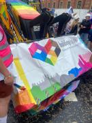 Leeds Pride 2025 building equality poster